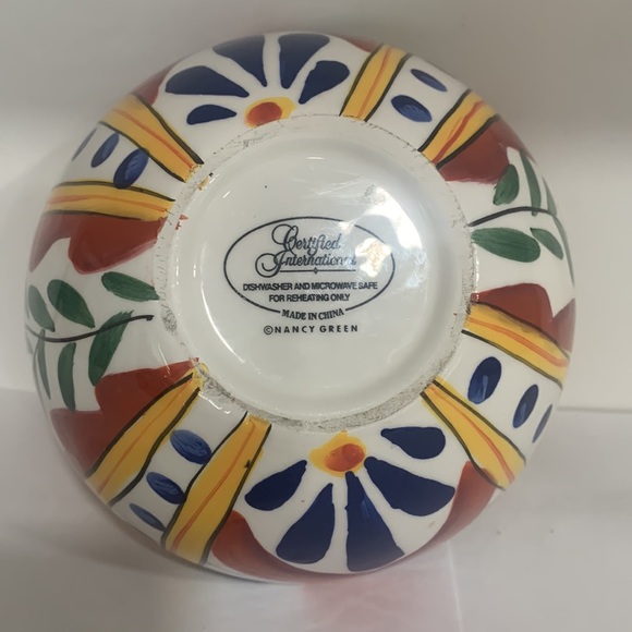 Certified International Talavera by Nancy Green -Talevera - Picture 3 of 5